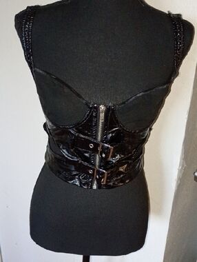 Poster Girl Goth Bustier